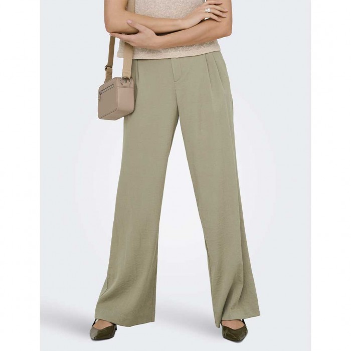 JDY JDYRIVER HW WIDE PANT PNT NOOS BEIGE