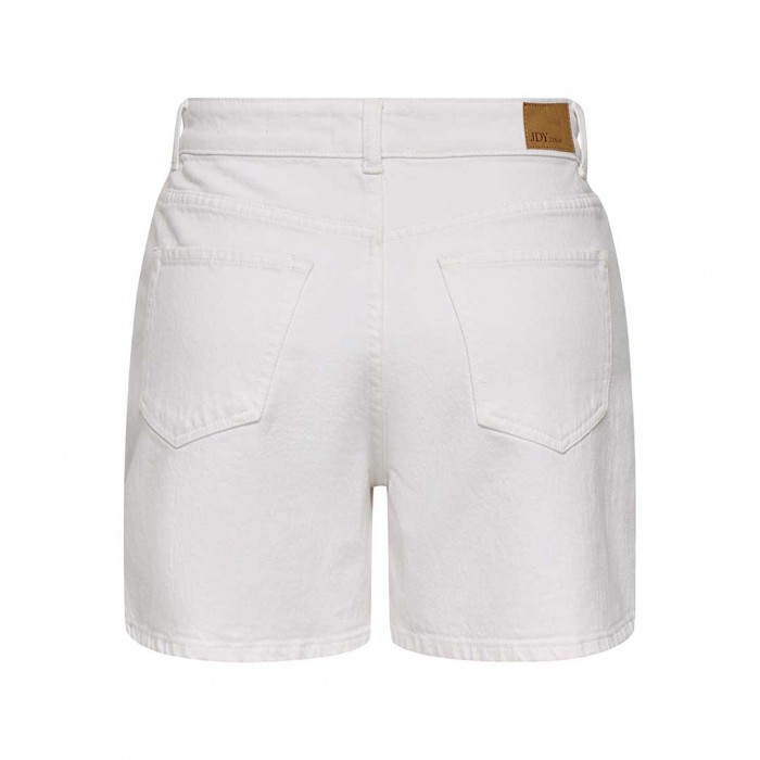 JDY JDYLARISA HW SHORTS DNM WHITE