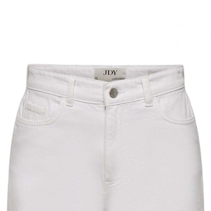 JDY JDYLARISA HW SHORTS DNM WHITE