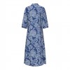 JDY JDYELISE LIFE 3/4 MIDI DRESS WVN BLUE JDY JDYELISE LIFE 3/4 MIDI DRESS WVN BLUE