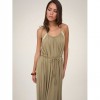 JDY JDYLIVA LIFE STRAP MAXI DRESS WVN NOOS GREEN