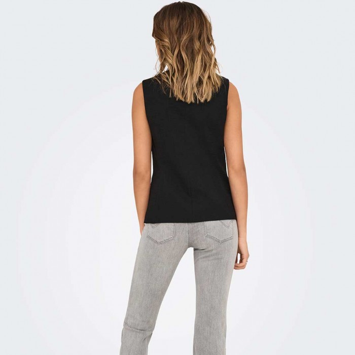 JDY JDYRIVER S/L WAISTCOAT TLR BLACK JDY JDYRIVER S/L WAISTCOAT TLR BLACK