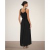 JDY JDYLIVA LIFE STRAP MAXI DRESS WVN NOOS BLACK