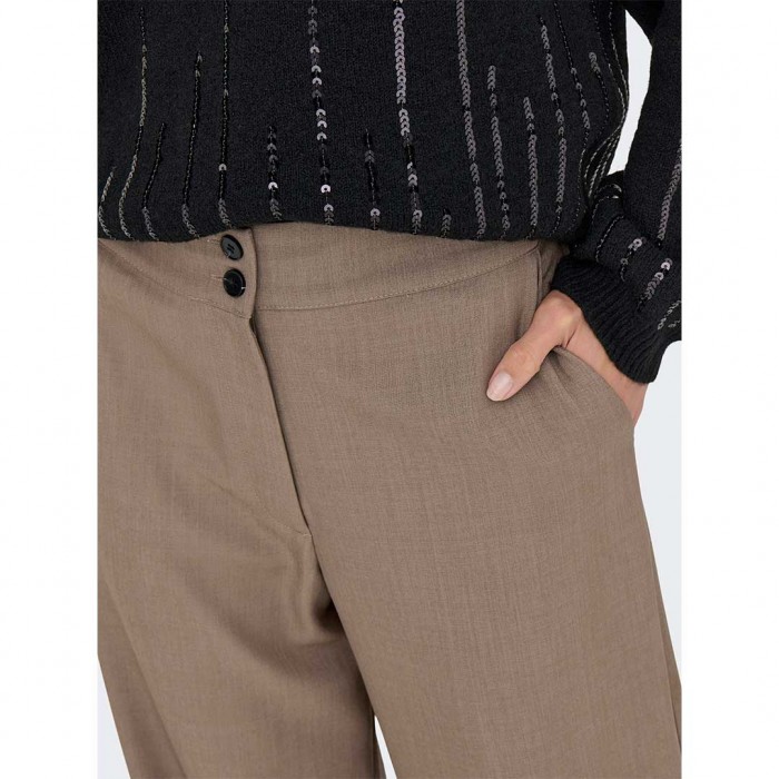 JDY JDYDORA HW WIDE PANT PNT TAUPE