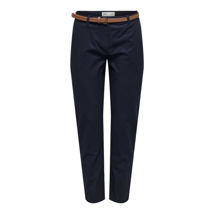 JDY JDYCHICAGO MW BELT CHINO PANTS WVN NOOS BLUE