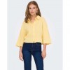 JDY JDYTHEIS LIFE 3/4 CROP SHIRT WVN NOOS YELLOW JDY JDYTHEIS LIFE 3/4 CROP SHIRT WVN NOOS YELLOW