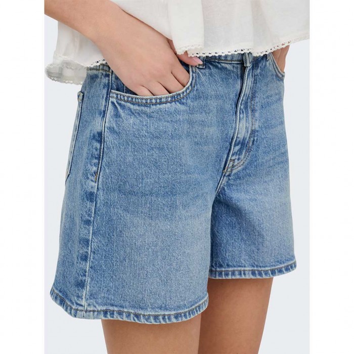 JDY JDYLARISA HW SHORTS DNM LIGHT BLUE