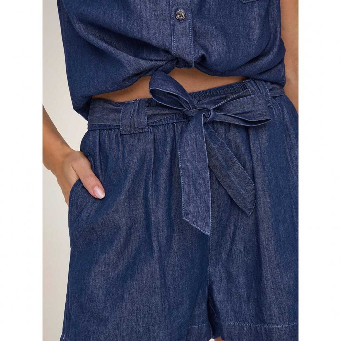 JDY JDYKAI HW SHORTS WVN DIA DENIM BLUE
