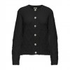 JDY JDYJAYLA L/S O-NECK CARDIGAN KNT BLACK JDY JDYJAYLA L/S O-NECK CARDIGAN KNT BLACK