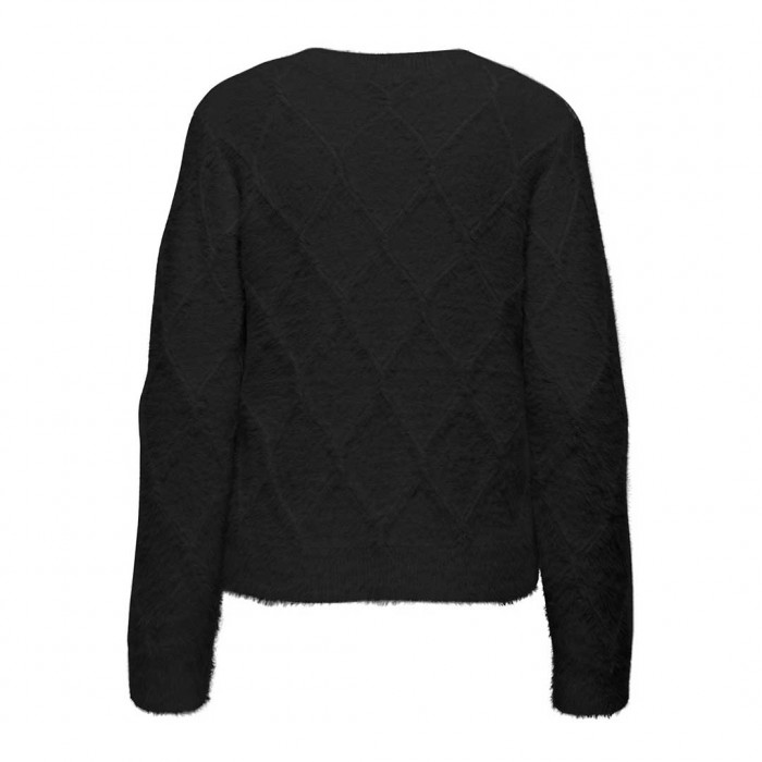 JDY JDYJAYLA L/S O-NECK CARDIGAN KNT BLACK
