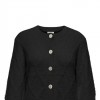 JDY JDYJAYLA L/S O-NECK CARDIGAN KNT BLACK JDY JDYJAYLA L/S O-NECK CARDIGAN KNT BLACK