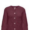 JDY JDYJAYLA L/S O-NECK CARDIGAN KNT BORDO JDY JDYJAYLA L/S O-NECK CARDIGAN KNT BORDO