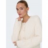 JDY JDYJAYLA L/S O-NECK CARDIGAN KNT ECRU JDY JDYJAYLA L/S O-NECK CARDIGAN KNT ECRU