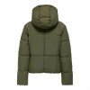JDY JDYWONDER SHORT HOOD PUFFER OTW SIJ GREEN