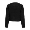 JDY JDYKARO L/S EMB. BOUCLE BLAZER TLR BLACK