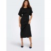 JDY JDYDINA LIFE 2/4 LONG DRESS JRS BLACK JDY JDYDINA LIFE 2/4 LONG DRESS JRS BLACK