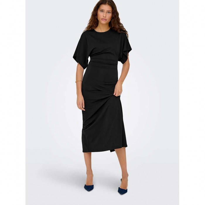 JDY JDYDINA LIFE 2/4 LONG DRESS JRS BLACK
