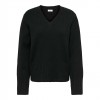 JDY JDYPRIME LUREX LIFE L/S V-NECK PULL KNT BLACK JDY JDYPRIME LUREX LIFE L/S V-NECK PULL KNT BLACK