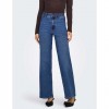 JDY JDYMOON-VANESSA HW WIDE DNM JEANS DBD BLUE JDY JDYMOON-VANESSA HW WIDE DNM JEANS DBD BLUE