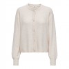 JDY JDYLUMI L/S BUTTON CARDIGA KNT NOOS ECRU