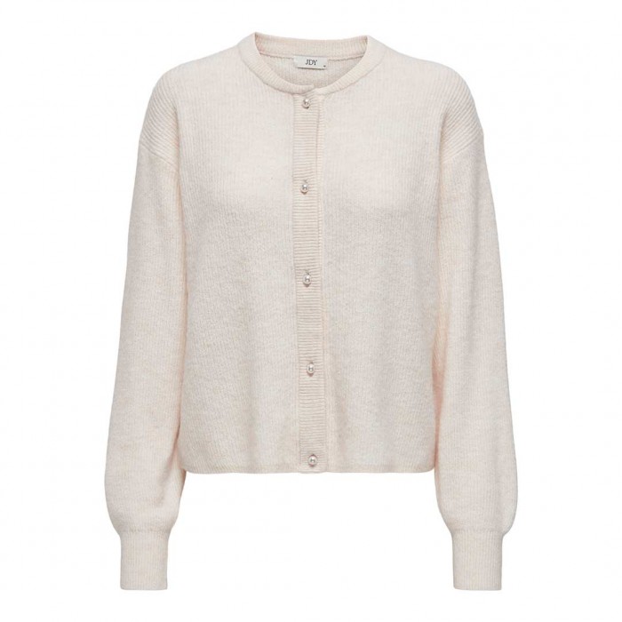JDY JDYLUMI L/S BUTTON CARDIGA KNT NOOS ECRU