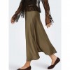 JDY JDYARIA MW MIDI SKIRT WVN DARK GREEN
