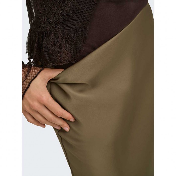 JDY JDYARIA MW MIDI SKIRT WVN DARK GREEN