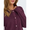 JDY JDYLUMI L/S BUTTON CARDIGA KNT NOOS BORDO