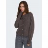 JDY JDYLUMI L/S BUTTON CARDIGA KNT NOOS BROWN