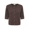 JDY JDYRUE LIFE 2/4 PEARL CARDIGAN KNT NOOS BROWN