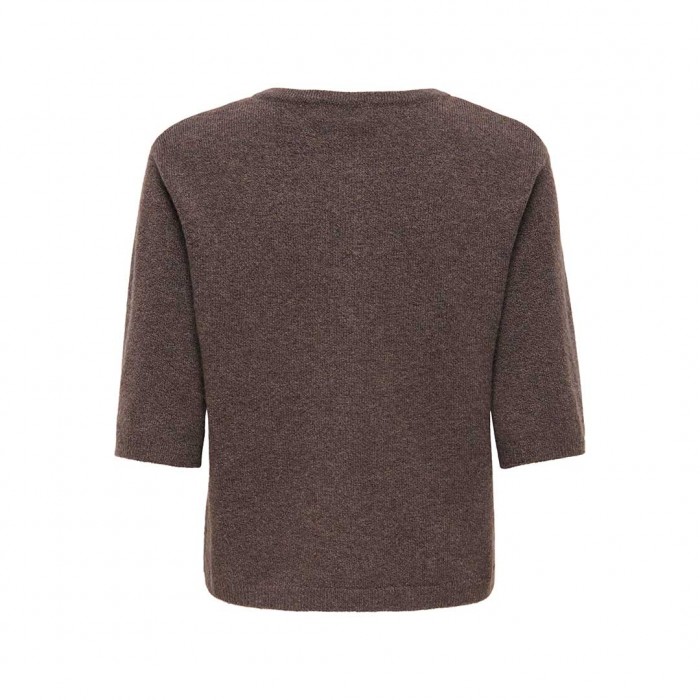 JDY JDYRUE LIFE 2/4 PEARL CARDIGAN KNT NOOS BROWN