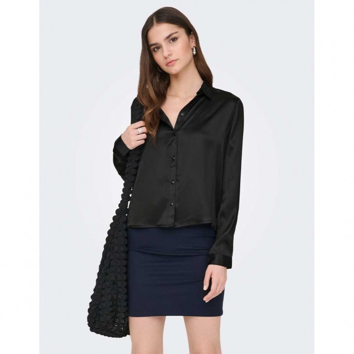 JDY JDYFIFI L/S SHIRT WVN NOOS BLACK