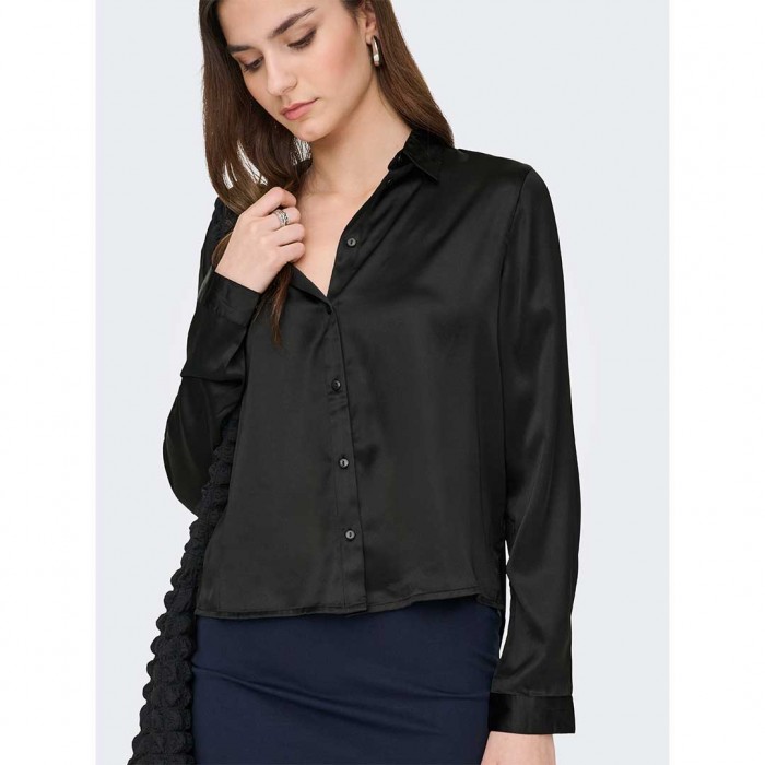 JDY JDYFIFI L/S SHIRT WVN NOOS BLACK