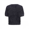 JDY JDYNADINE S/S GLITTER CARDIGAN KNT BLACK