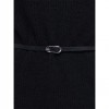 JDY JDYWENDI L/S V-NECK BELTED DRESS KNT BLACK