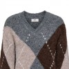 JDY JDYZOEY L/S VN ARGYLE PULLOVER KNT NOOS GRAY
