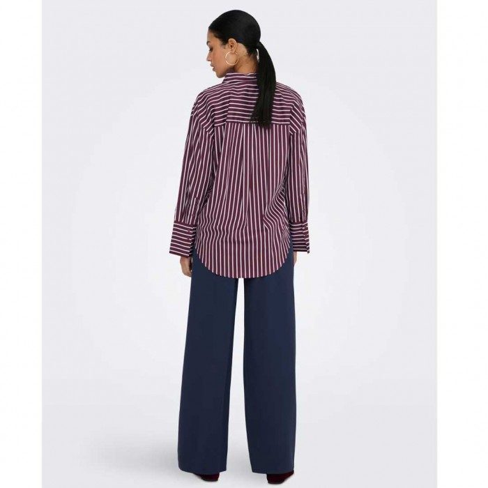 JDY JDYSERENA L/S SHIRT WVN NOOS PORT ROYALE