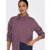 JDY JDYSERENA L/S SHIRT WVN NOOS PORT ROYALE