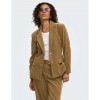 JDY JDYSHIRAZ L/S BLAZER PNT CAMEL