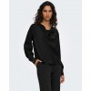 ONLY JDYROCKY L/S WATERFALL TOP WVN BLACK