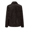 JDY JDYPARKER FAUX SUEDE JACKET OTW YFM DARK BROWN