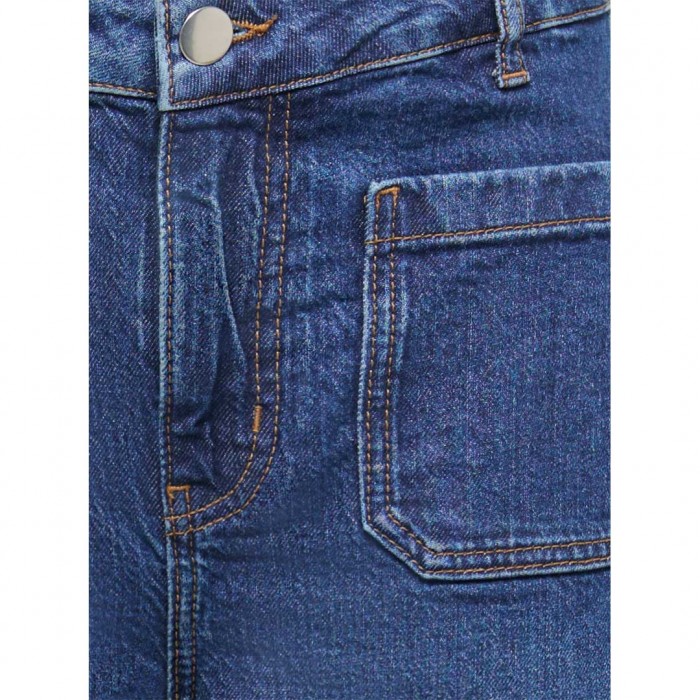 JDY JDYVEGA HW WIDE JEANS DNM BLUE