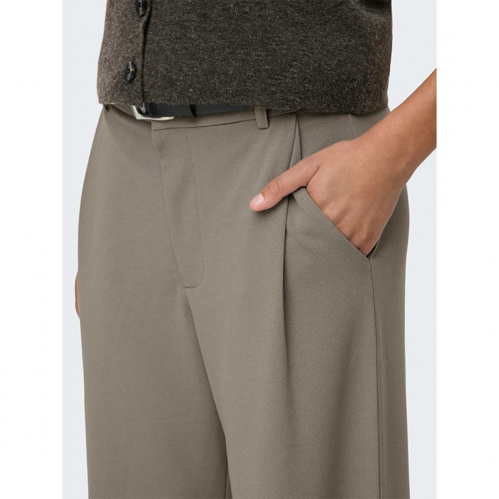JDY JDYGEGGO LIFE OCCASION PANT JRS NOOS BEIGE/GREY