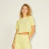 JJXX  JXBROOK SS RELAXED VINT TEE SN YELLOW