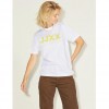 JJXX JXANNA REGULAR T-SHIRT WHITE/YELLOW