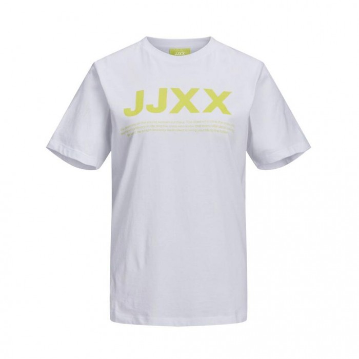 JJXX JXANNA REGULAR T-SHIRT WHITE/YELLOW