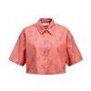 JJXX  blouse jxramie met all over print lichtoranje/ lila