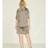 JJXX JXLISA SATIN SHIRT BEIGE / BRINDLE