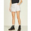 JJXX JXHAZEL AKM10 DENIM SHORTS WHITE