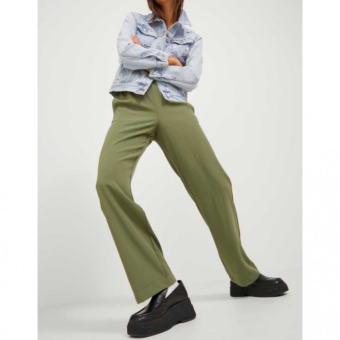 JJXX JXPOPPY REGULAR TROUSERS GREEN / FOUR LEAF CLOVER